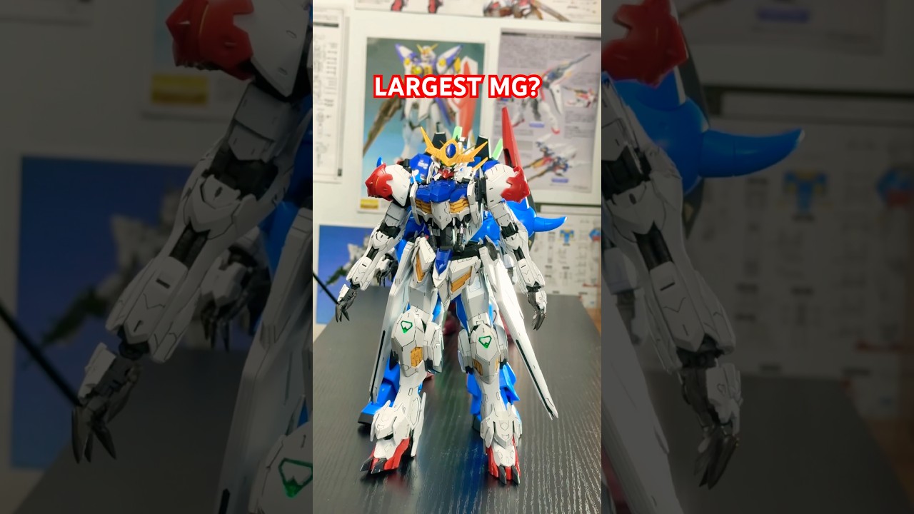 What MasterGrade Gunpla is the largest?! #gundam #gunpla #tall