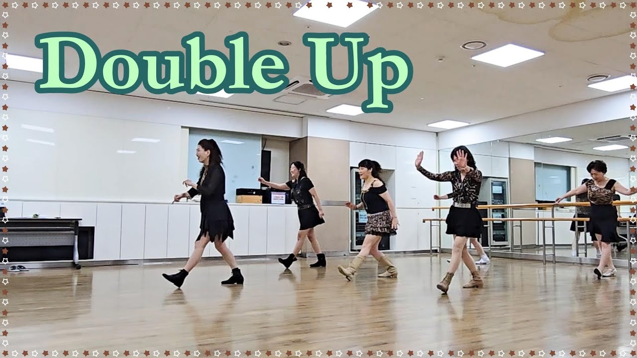 Double Up - Line Dance/ Intermediate Phrased/계양롯데 중급반 수업영상 