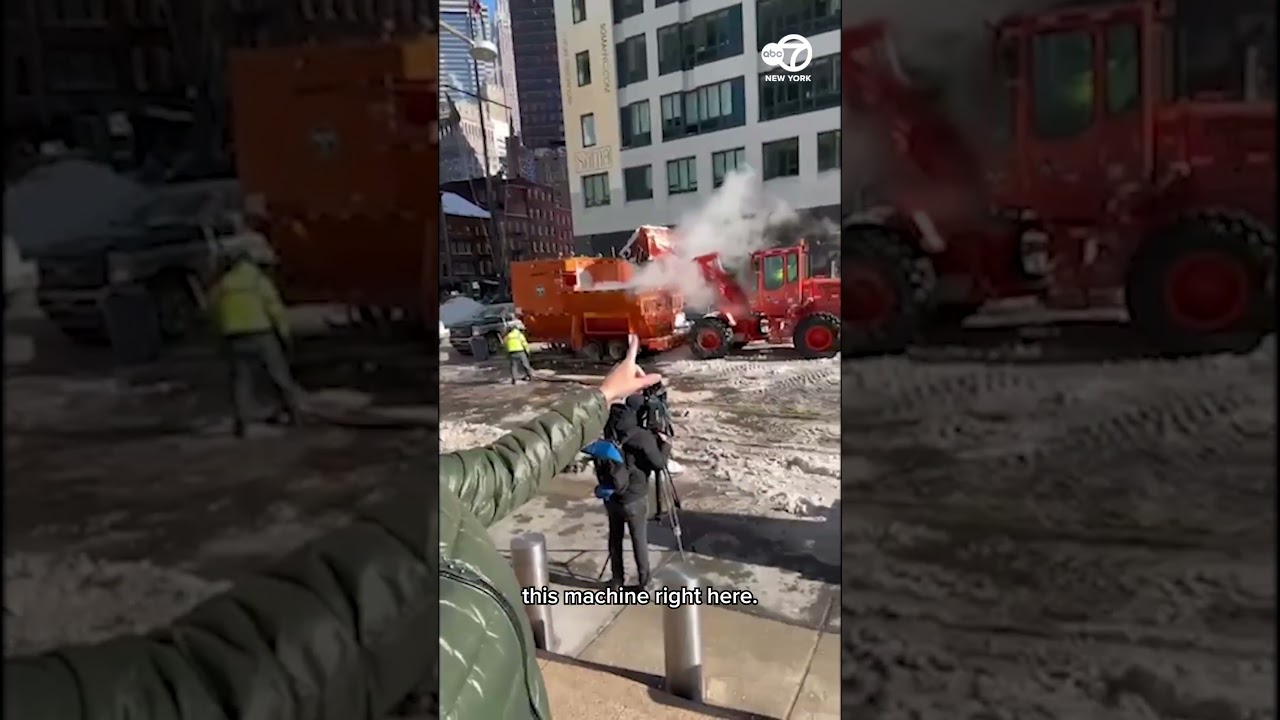 NYC's 'hot tubs' for melting all of the snow