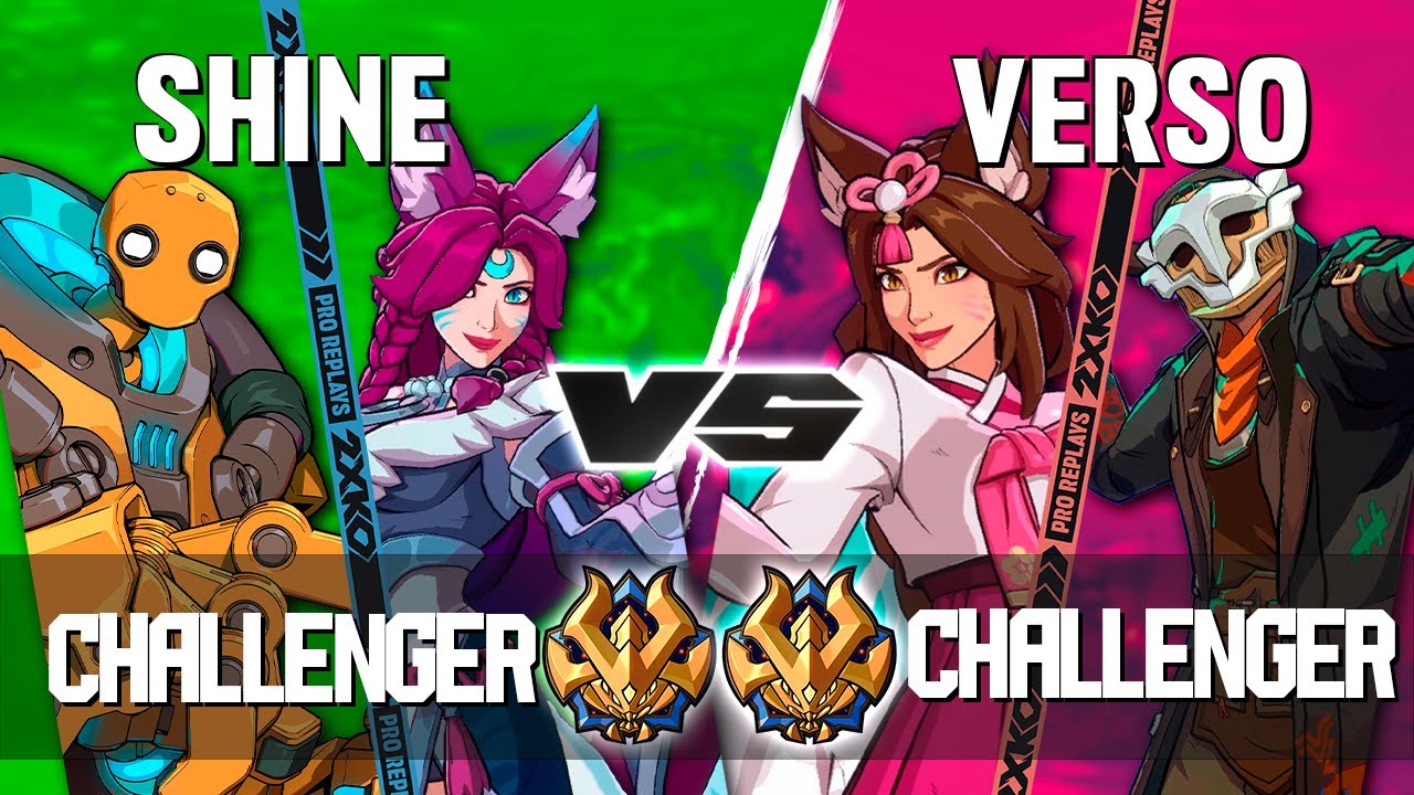 2XKO ▰ SHINE (Ahri-Blitzcrank) vs VERSO (Ahri-Ekko) ▰ 2XKO Pro level replays
