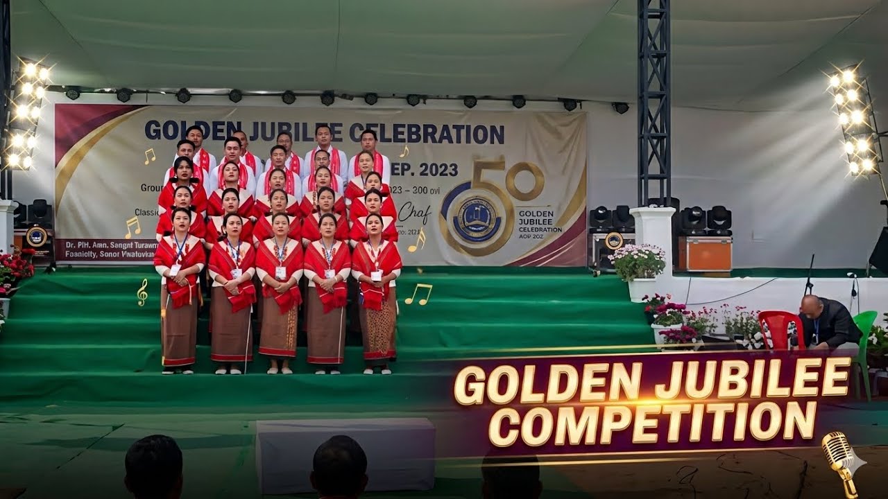 Group song competition ||Lunghu Baptist Church