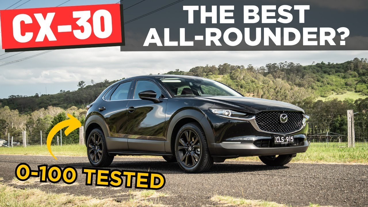 Обзор Mazda CX-30 (2.5) 2024 года: разгон от 0 до 100 миль в час и тест-драйв от первого лица
