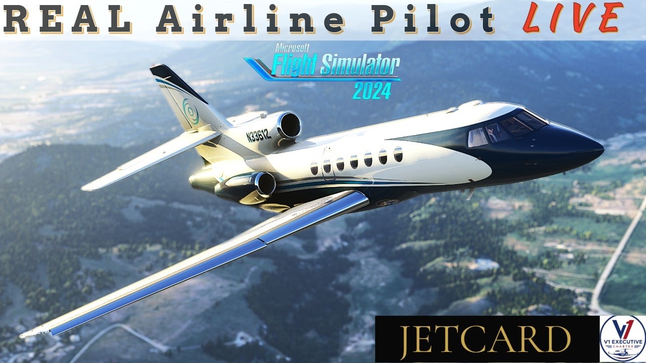 Flying PMDGs Falcon 50 | Contrail FA50 | V1 Executive Charter | Real World Pilot | #msfs2024 #msfs