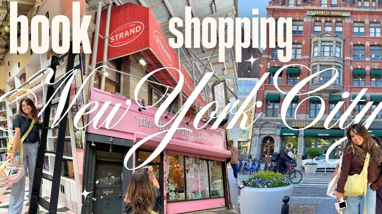 book shopping in New York City + haul !!🗽📖