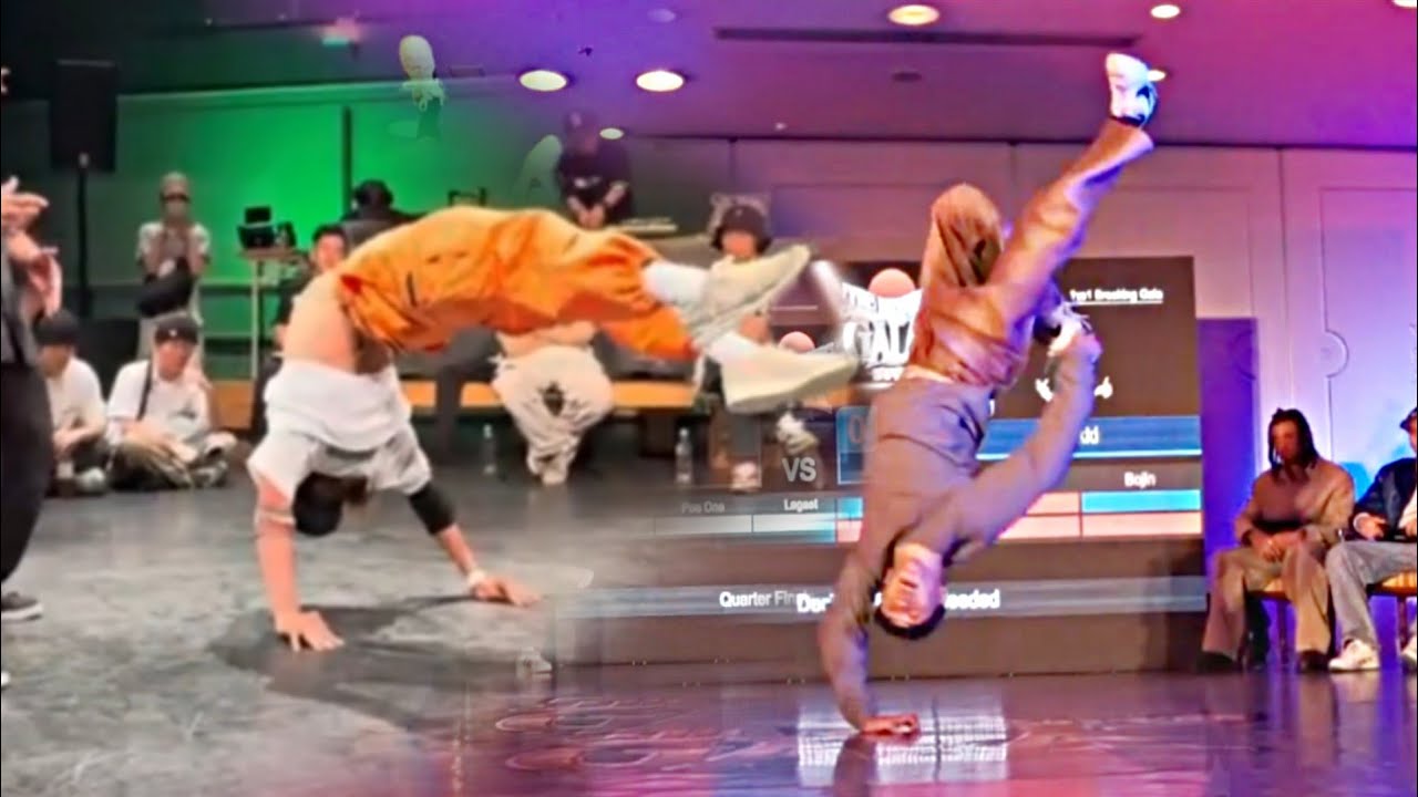 Bboy Tsukki Cut 4 Stage Area Awesome Powermove 