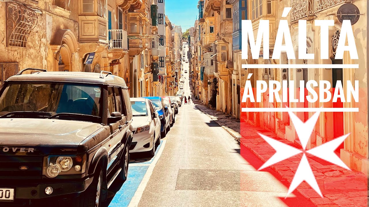 Málta áprilisban 1: Pembroketól Sliemáig és Valetta/Malta in April 1: Pembroke to Sliema & Valletta