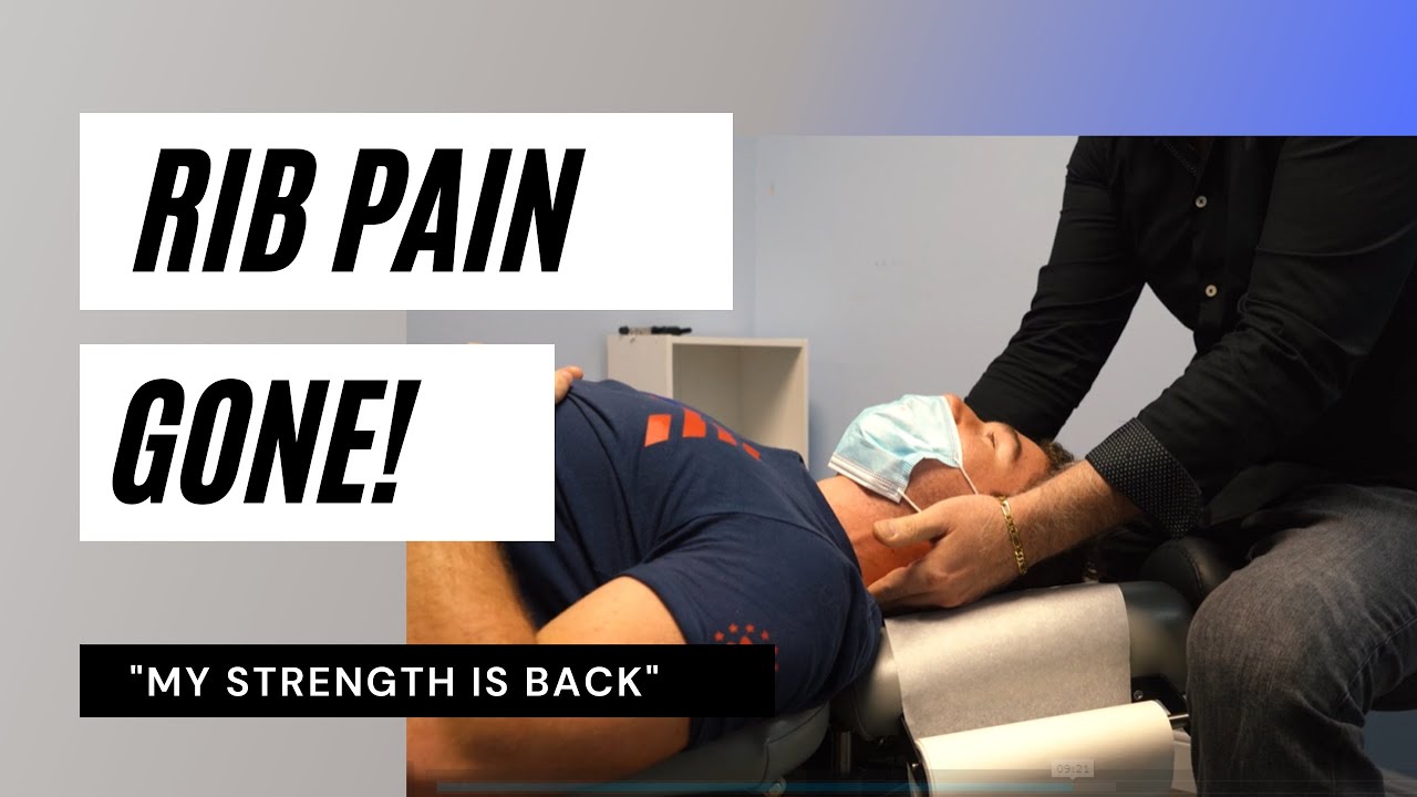 Rib pain gone after just one chiropractic adjustment. Immediate return of strength too!