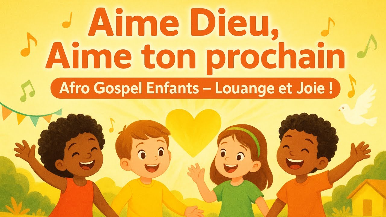 Aime Dieu, Aime ton prochain – Afro Gospel Enfants  Louange et Joie !