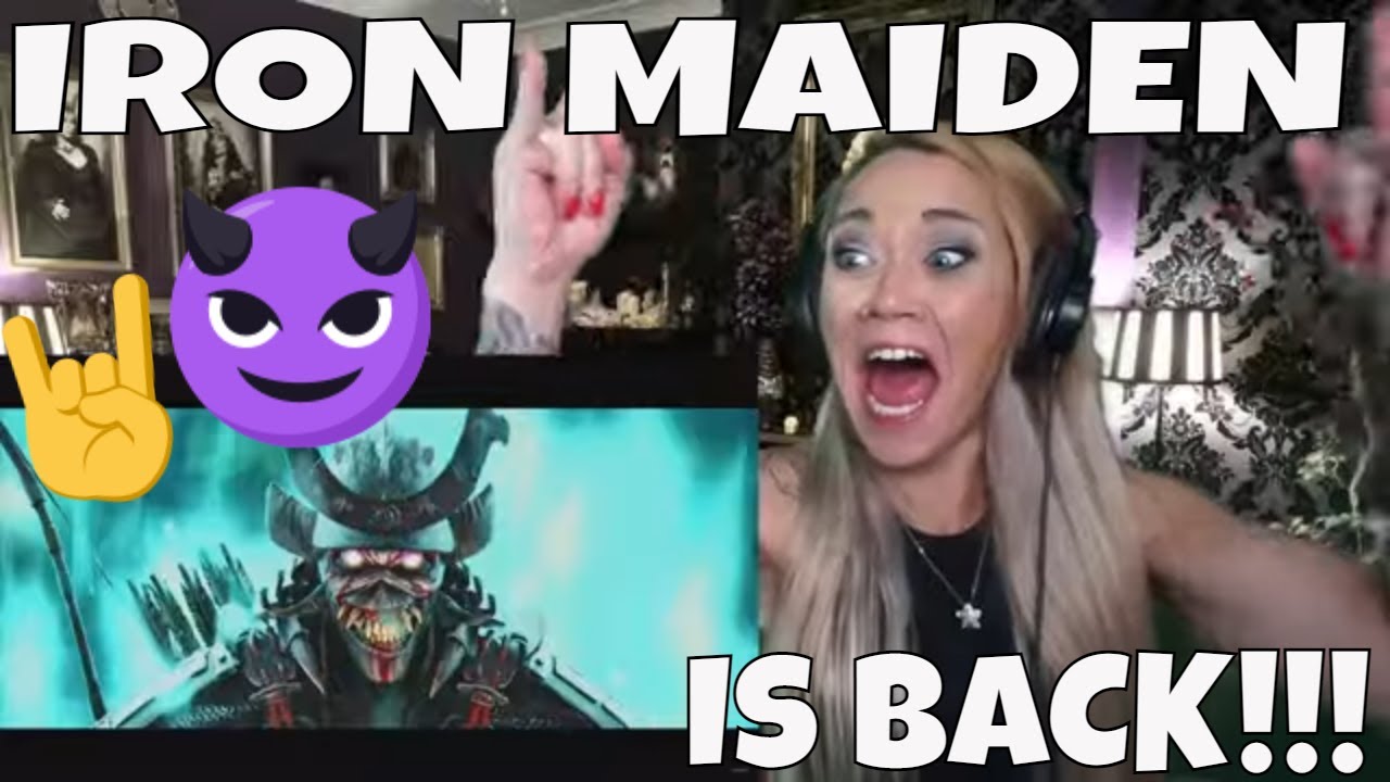 Iron Maiden The Writing on the Wall REACTION | Just Jen Reacts to IRON FREAKIN' MAIDEN! | New MAIDEN