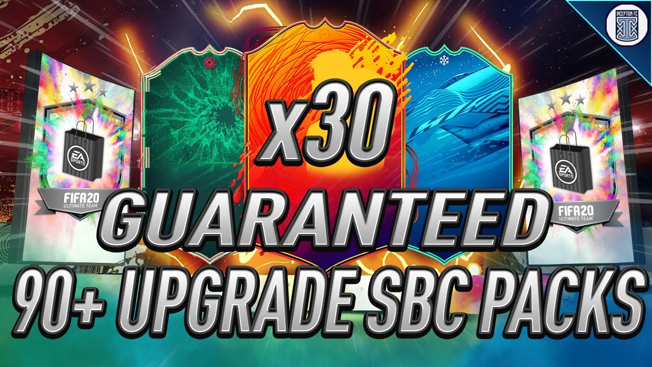 X30 GUARANTEED 90+ DOUBLE UPGRADE SBC! TOTY PACKED! - FIFA 20 ULTIMATE TEAM