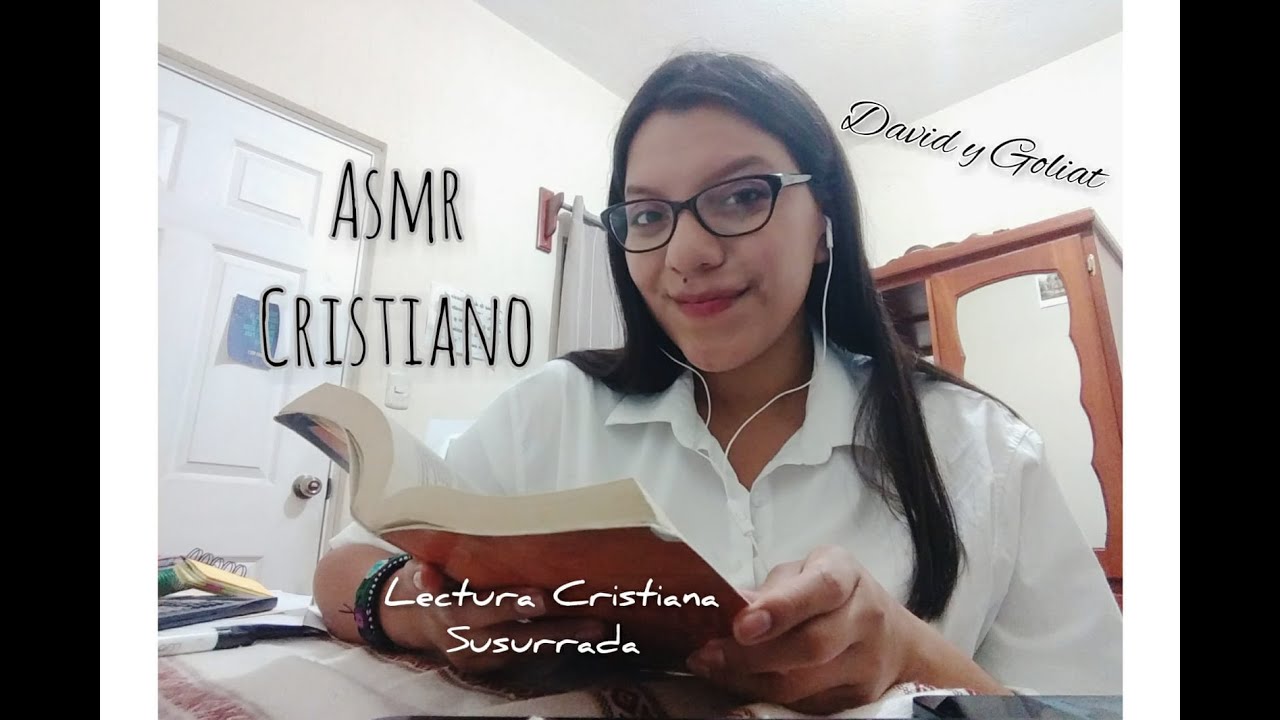 ASMR Cristiano - Lectura Bíblica Susurrada - David y Goliat 💕