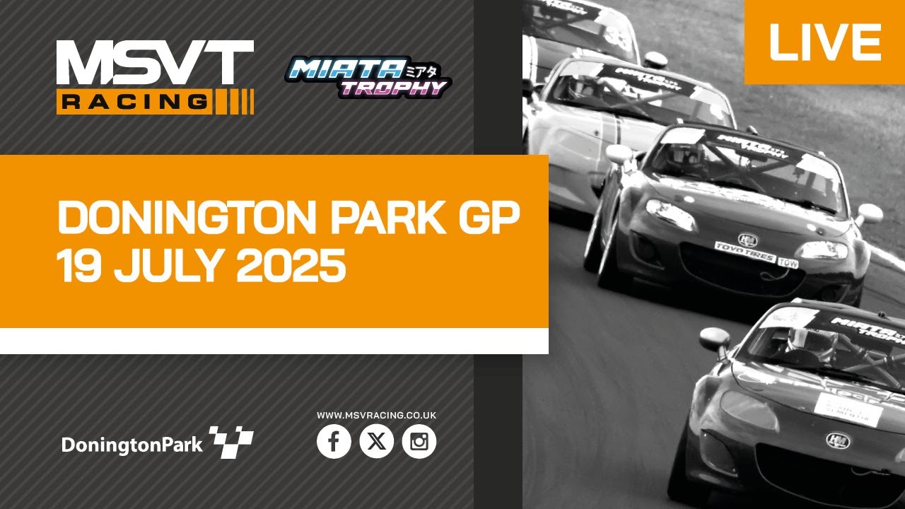 Miata Trophy - Round Seven - Donington Park Grand Prix - 19 July 2025