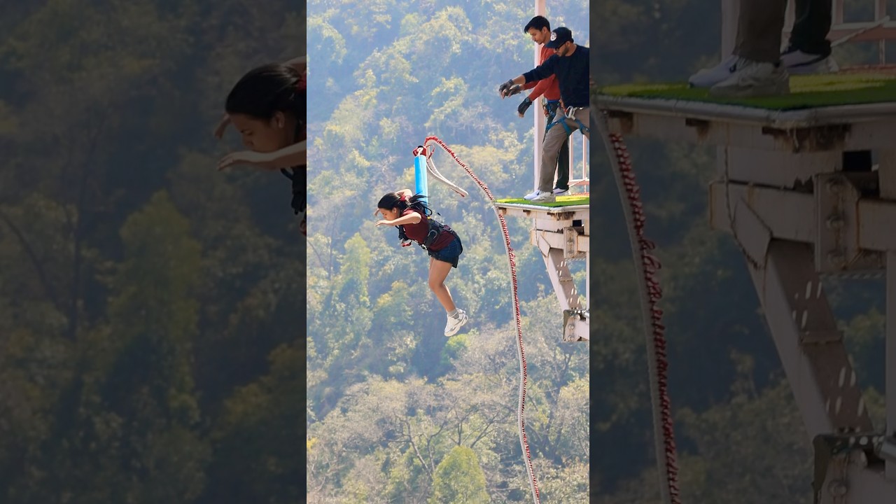 bungee jumping highest in the world