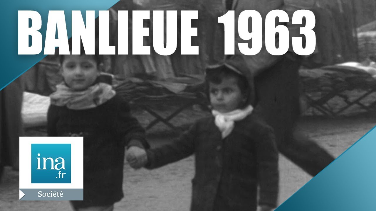 1963 : Le bidonville de Nanterre | Archive INA