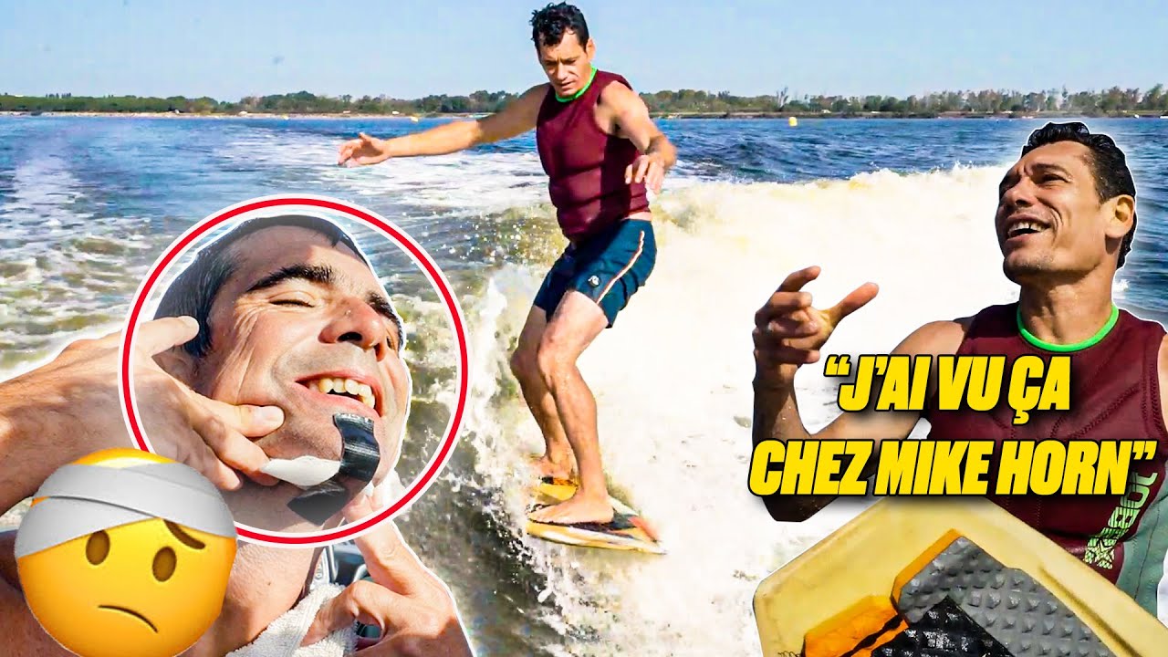 Je teste le wakesurf, et ça ne se passe pas comme prévu..