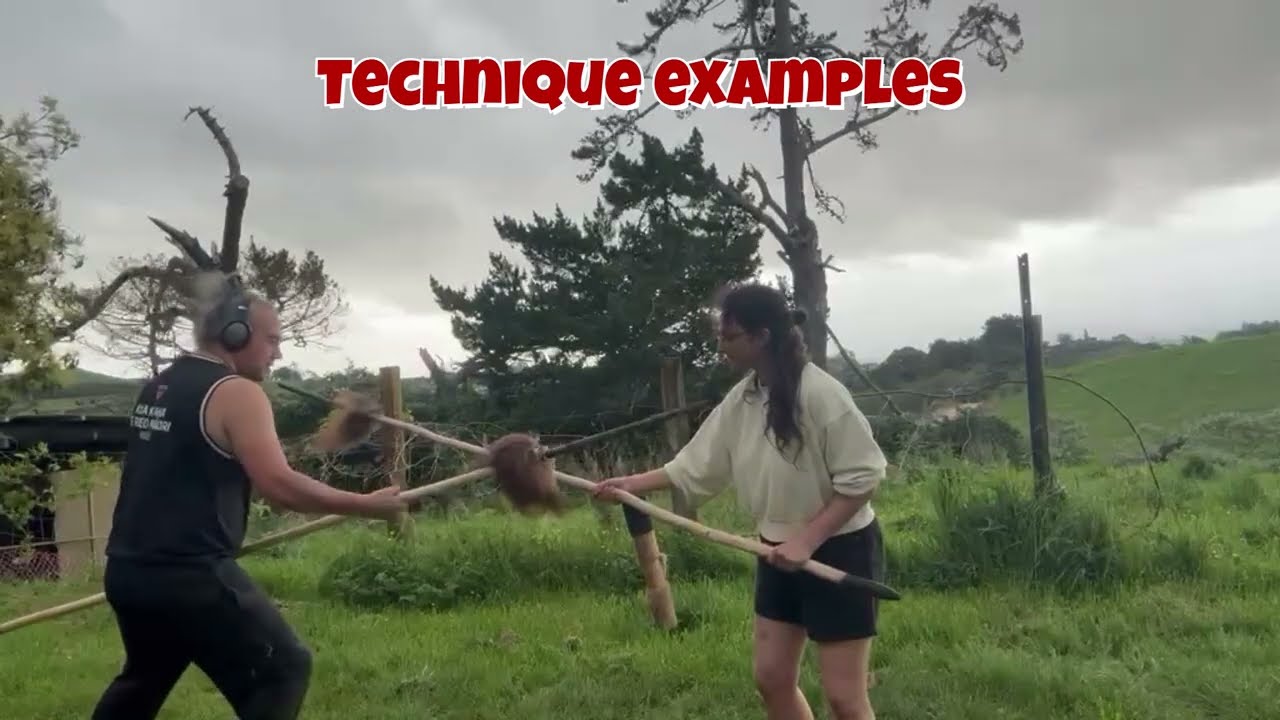 Mau Tao - Maori Spear Combat
