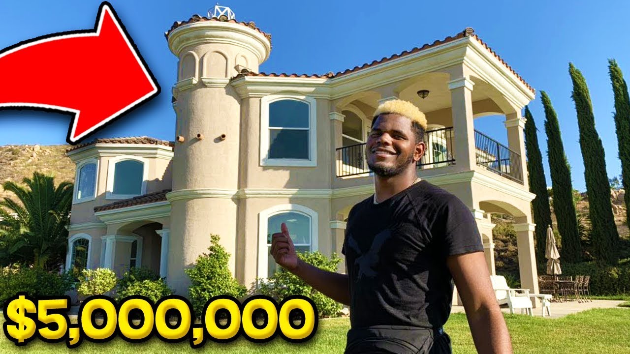 Touring a $5 Million Mansion in L.A. *NEW BLOCK HOUSE!?*