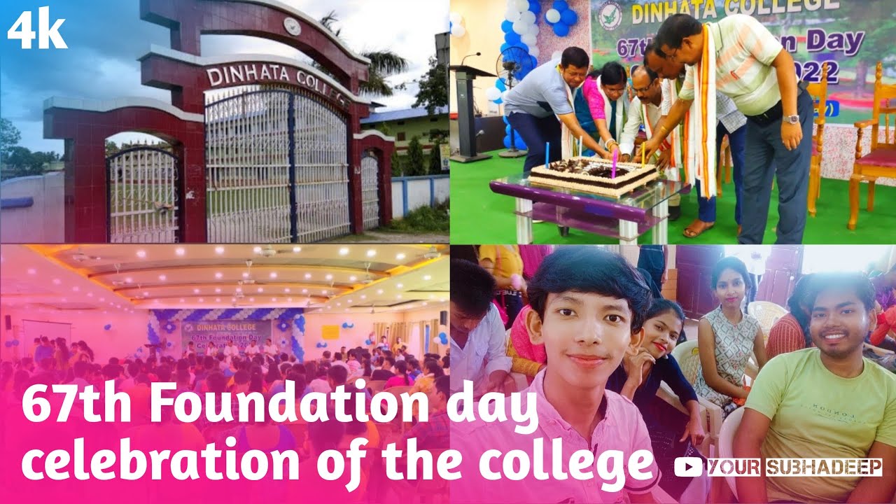 Foundation day celebration of the college | 67th | Dinhata college | Vlog | #vlog #vlogger #vlogs