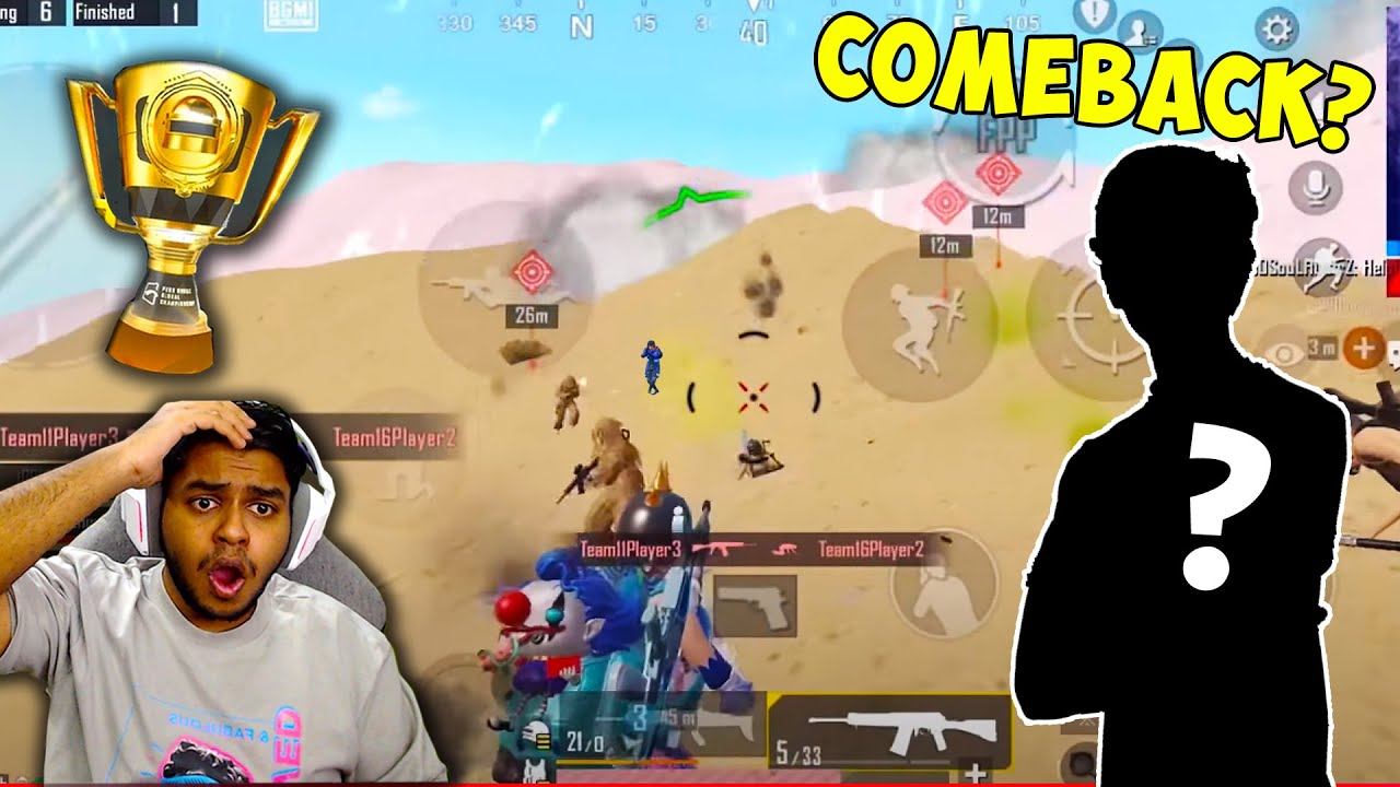 WORLD's MOST IMPOSSIBLE 1vs3 BIGGEST COMEBACK BGIS?? NAKUL BEST Moments in PUBG Mobile
