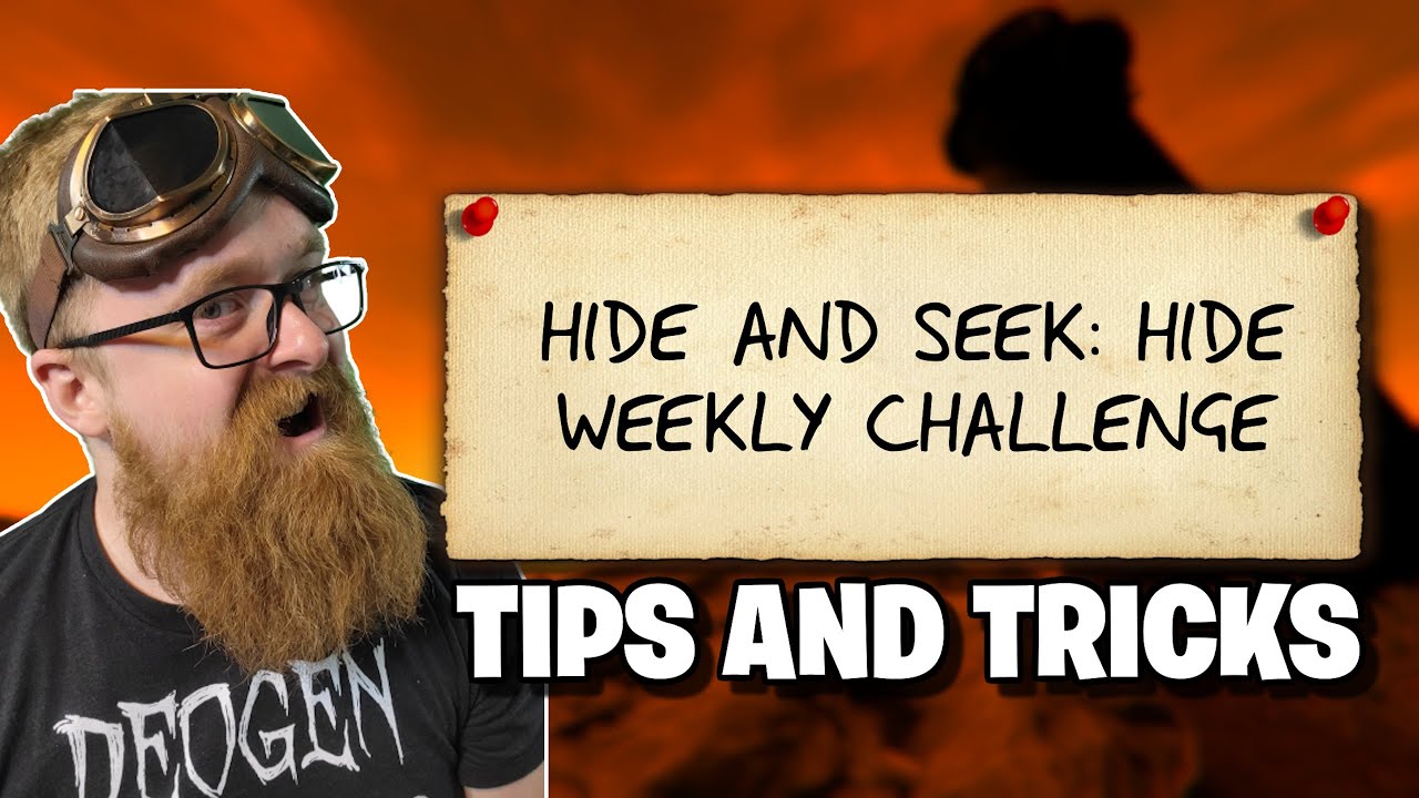 Hide And Seek: Hide Phasmophobia Weekly Challenge! Tips And Tricks!