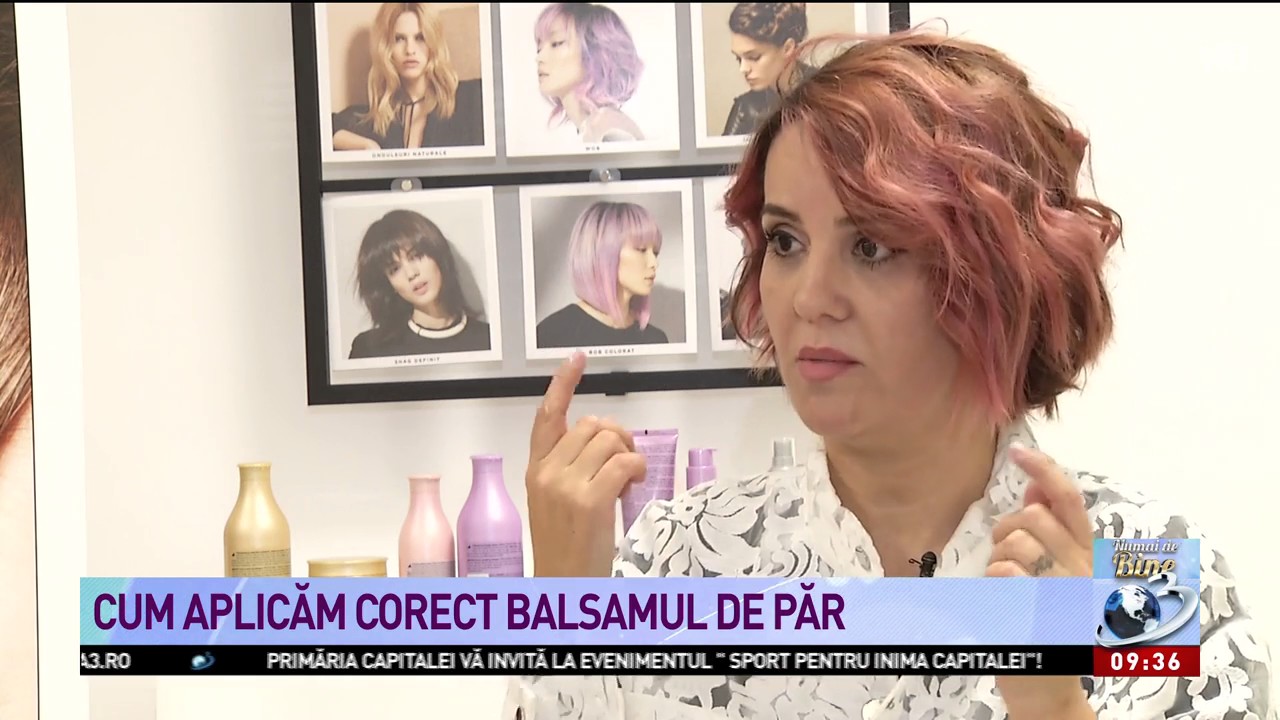 Cu aplicăm corect balsamul de păr