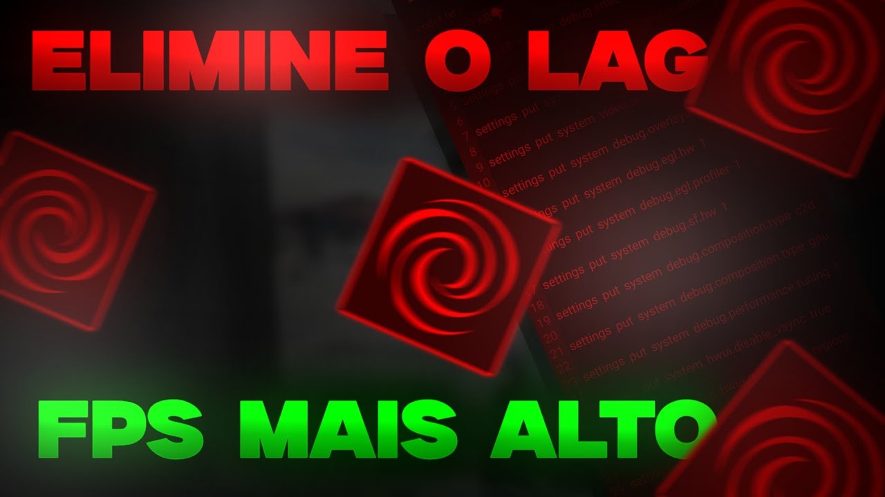 COMANDOS BREVENT / MENOS LAG NA HORA DE JOGAR & MUITO MAIS FPS - NO ROOT