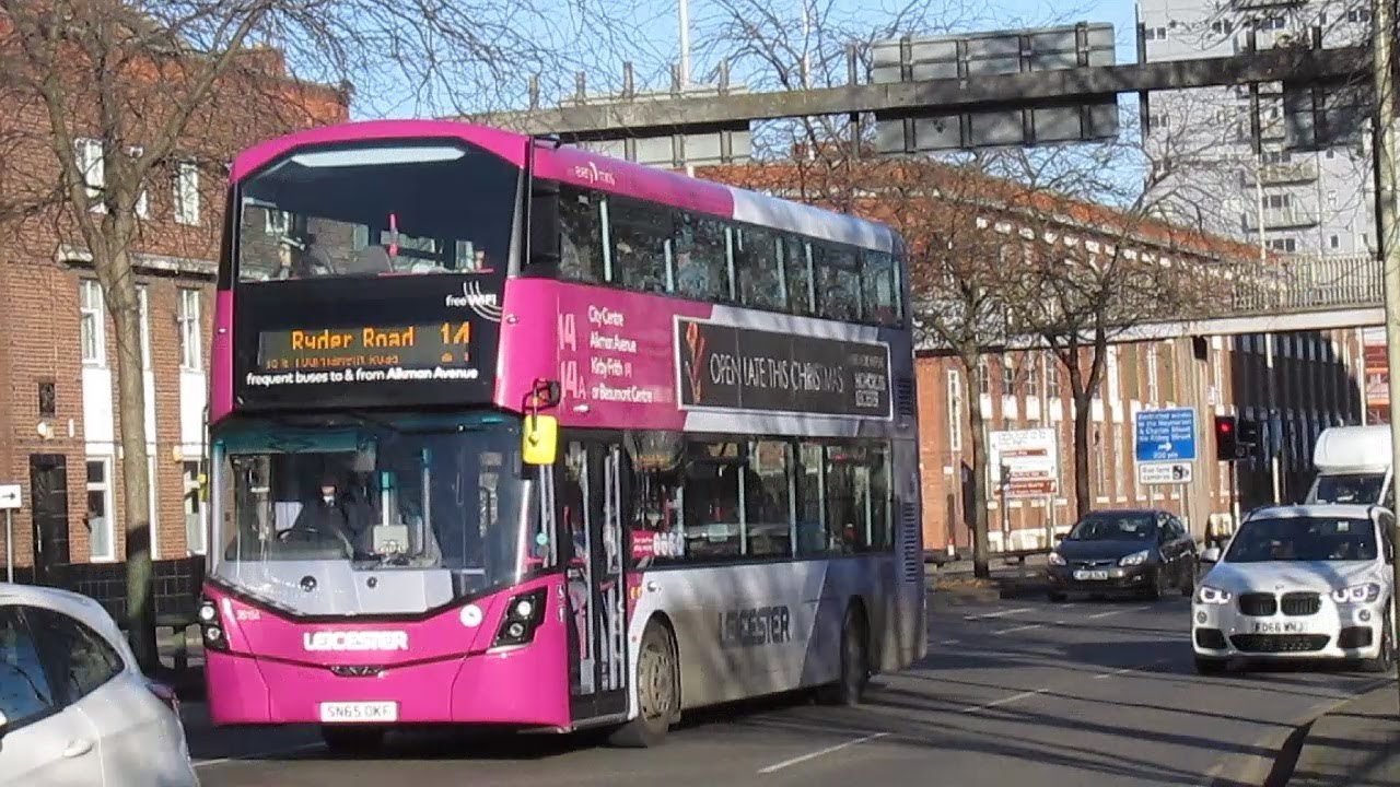 Buses in Leicester November 2017
