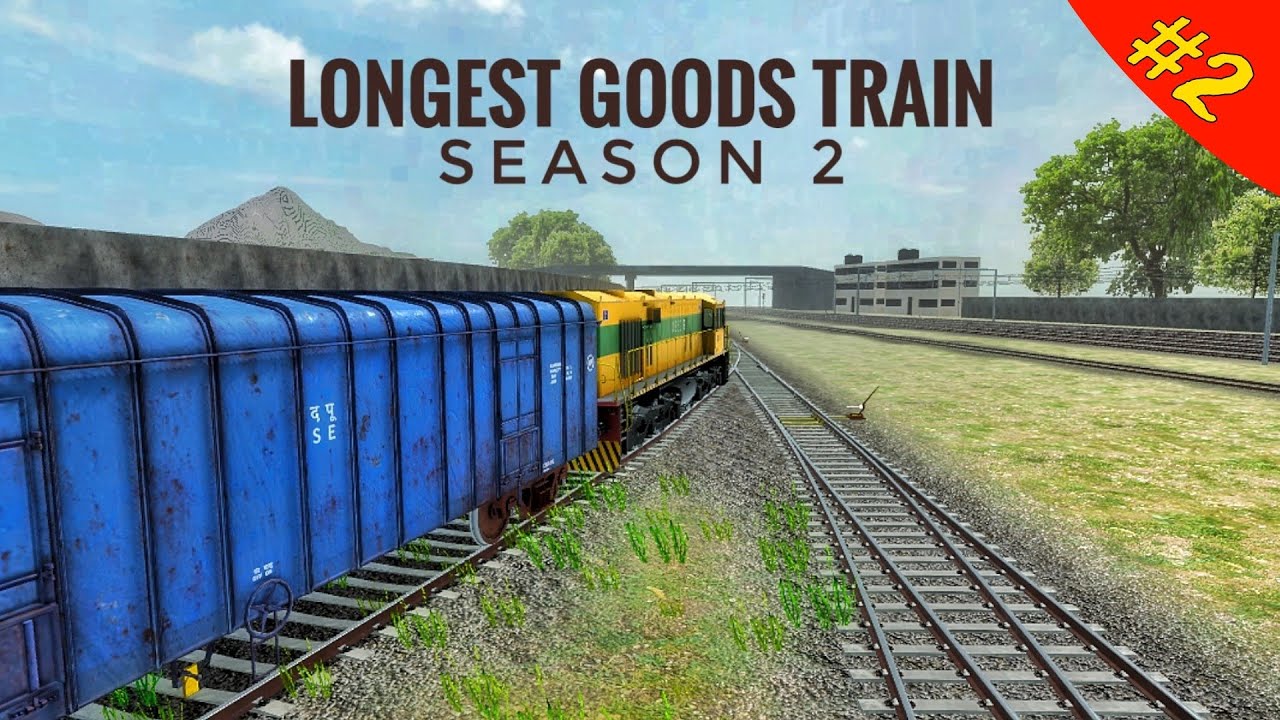 Railway GameZ - | LONGEST GOODS TRAIN || SEASON 2 ||