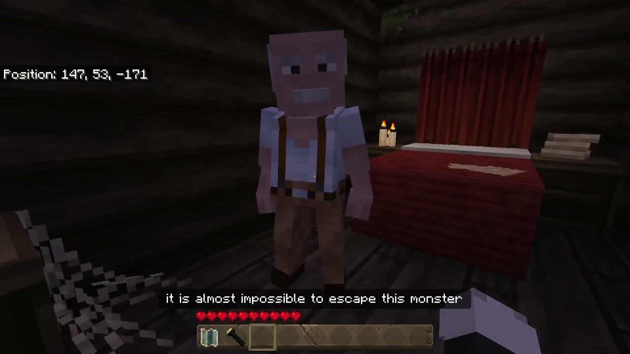 Minecraft Antlers Horror Game