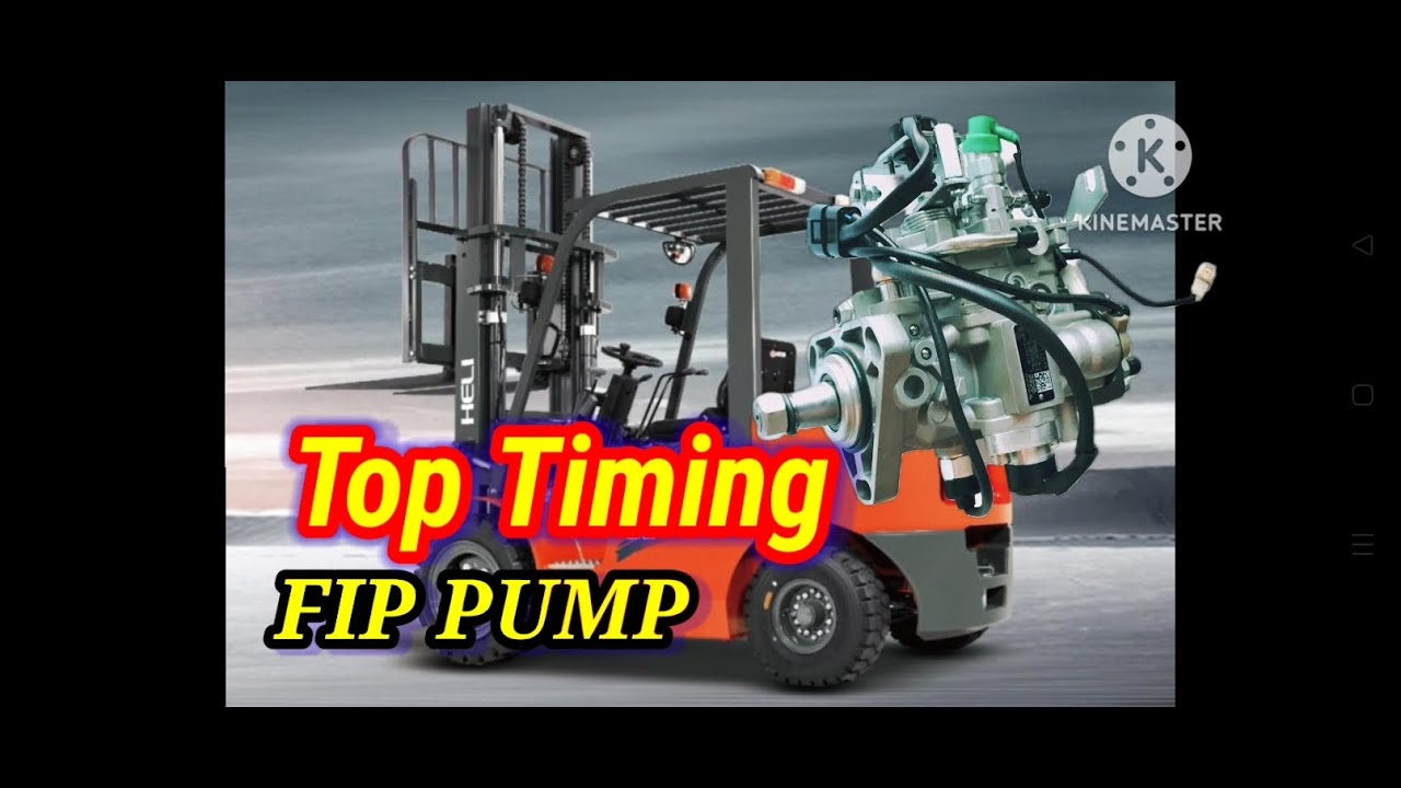 Cara pasang injeksi pump forklift China