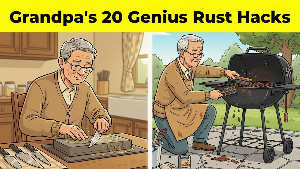 Grandpa's 20 Genius Rust Hacks That Will Save Your Everyday Life!