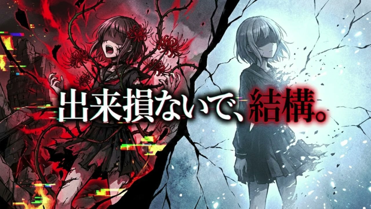 出来損ないで、結構。｜感情爆発系オリジナル曲｜ダークアニソン
