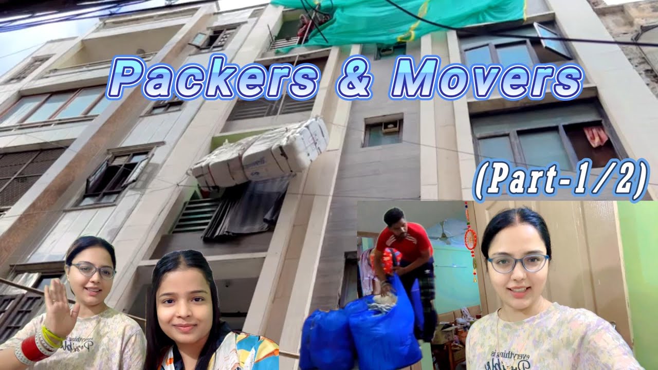 Packers and Movers-Part 1 || My shifting experience with NO BROKER Packers and Movers || Total Costs