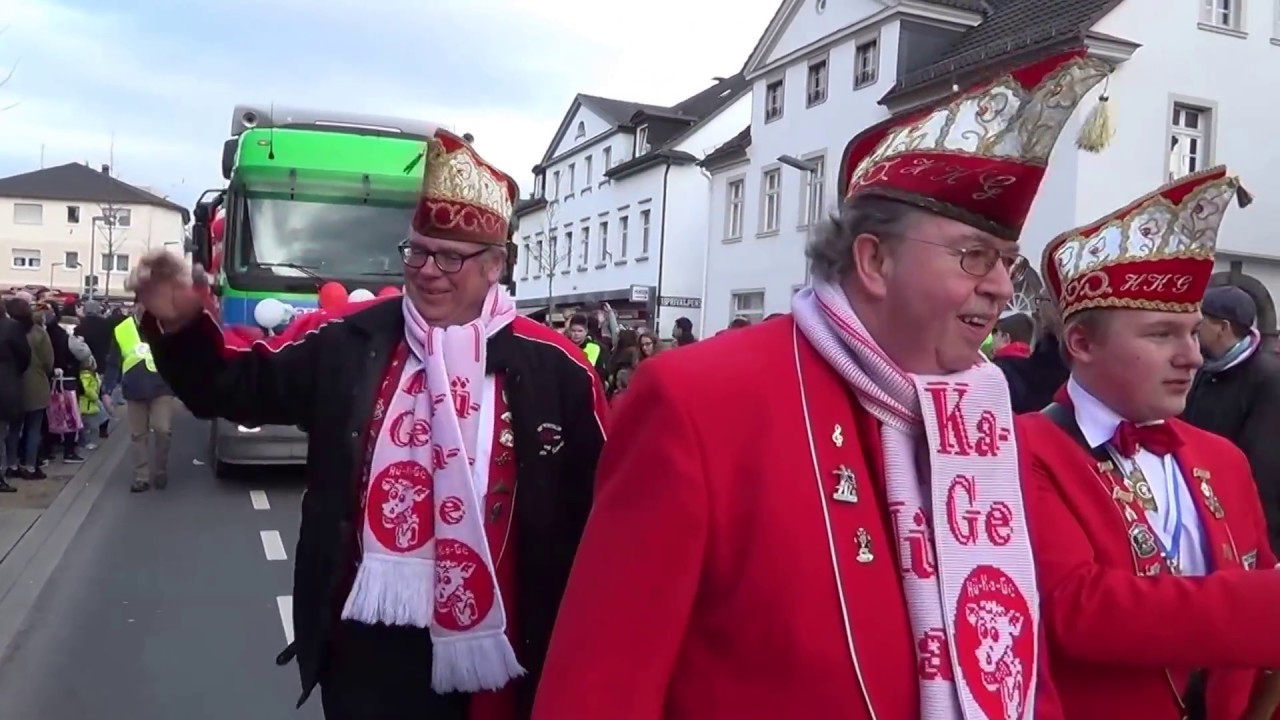Karnevalsumzug in Arnsberg Lindwurm der Freude 2017
