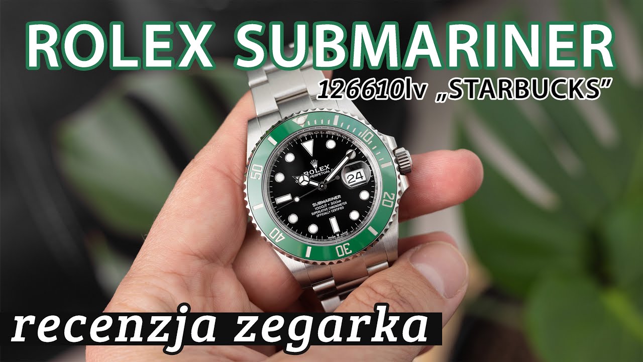 Recenzja ROLEX SUBMARINER 126610lv STARBUCKS - lepszy niż chciałbym przyznać!