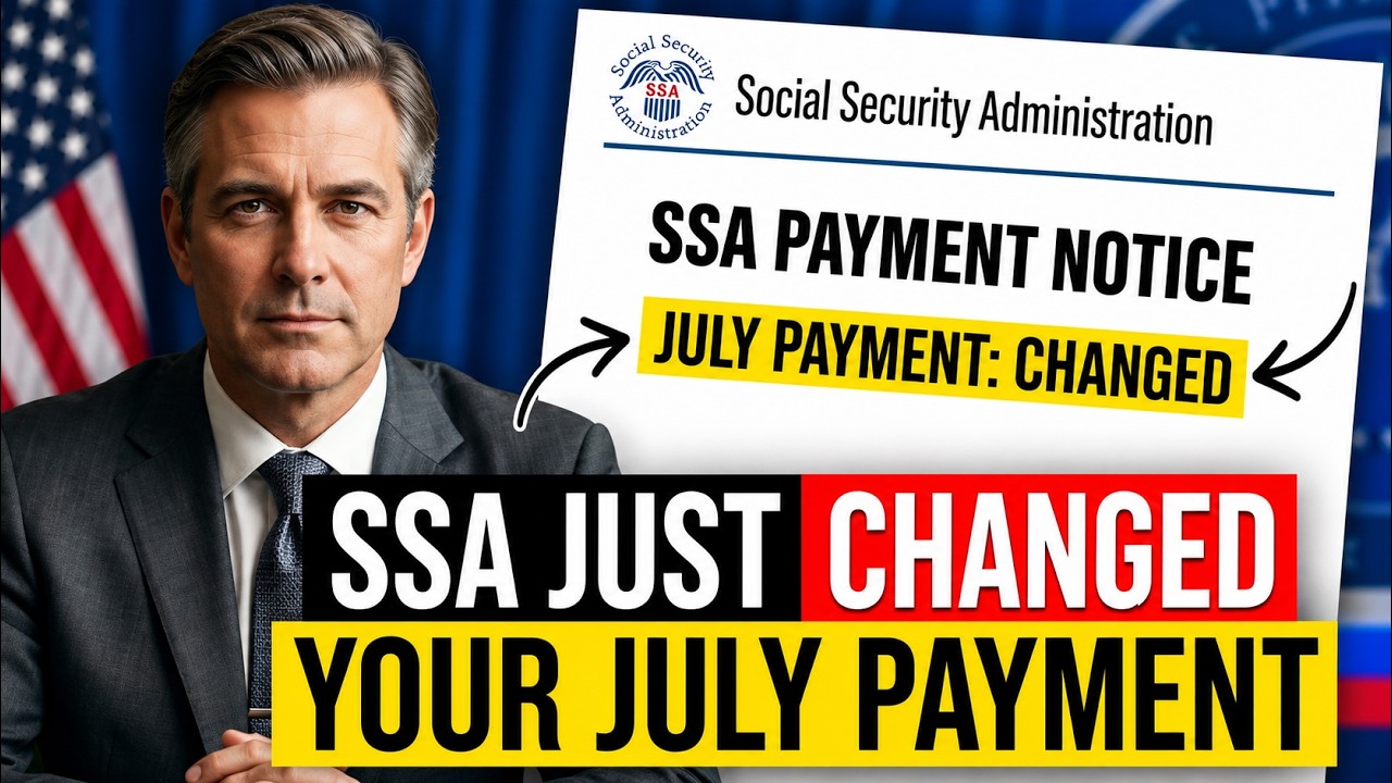 🔴 BREAKING: SSA Just Announced This About Your July Check &mdash; Are You Affected?