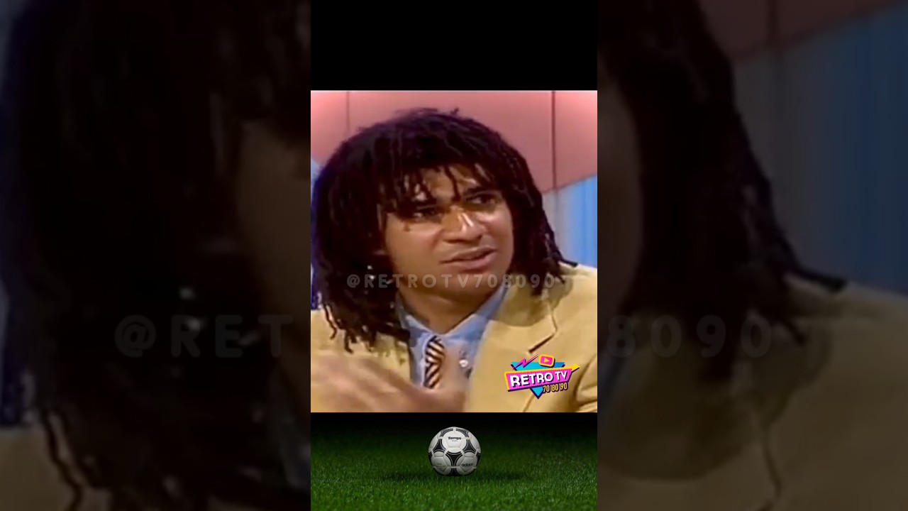 Il calcio di una volta. Ruud Gullit e Diego Armando Maradona.