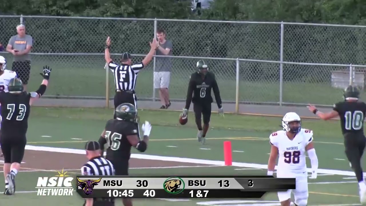 Bemidji State Football Highlights vs. Minnesota State (Sept. 1, 2022)