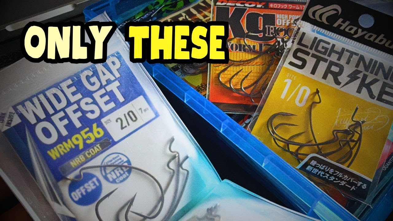 Japanese Angler’s Go-To Worm Hooks (Used Worldwide)