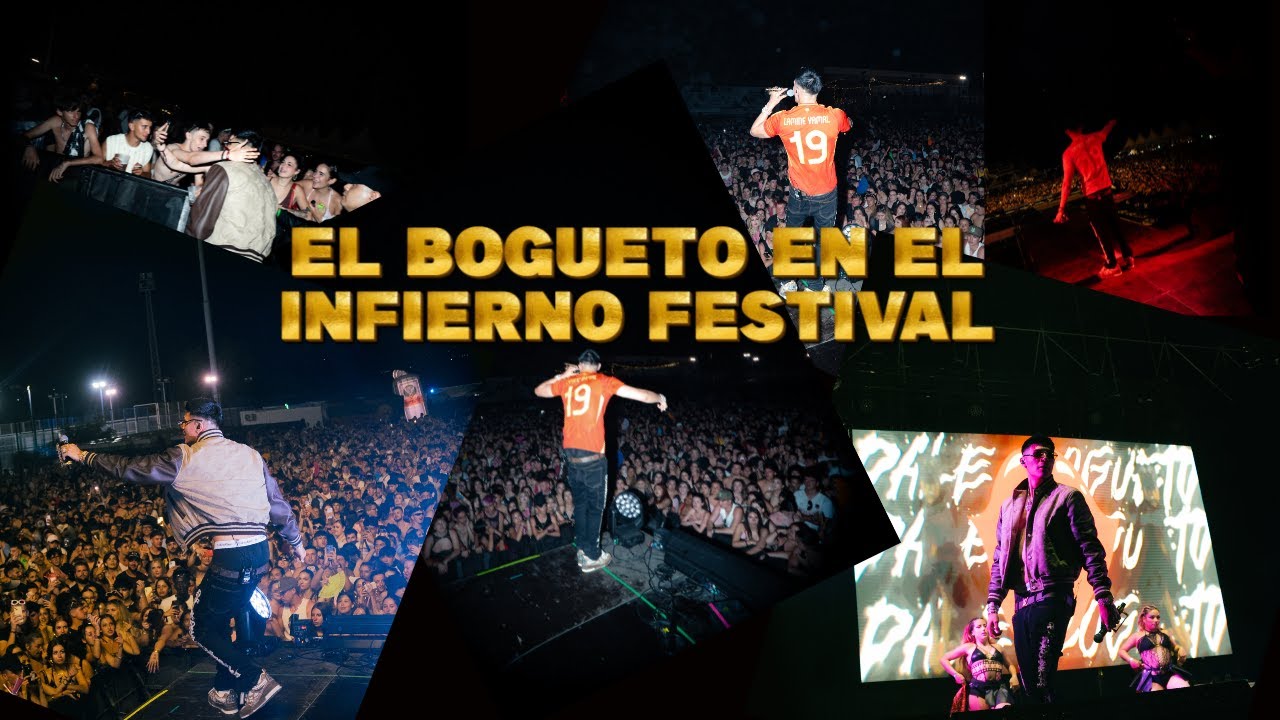 ​ ⁨@ElBogueto⁩ en el Infierno Festival en Espa&ntilde;a | Reggaeto&ntilde;eritos TV
