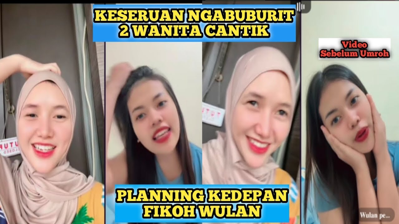 NGABUBURIT FIKOH DAN WULAN || BERBUKALAH DENGAN YANG MANIS-MANIS