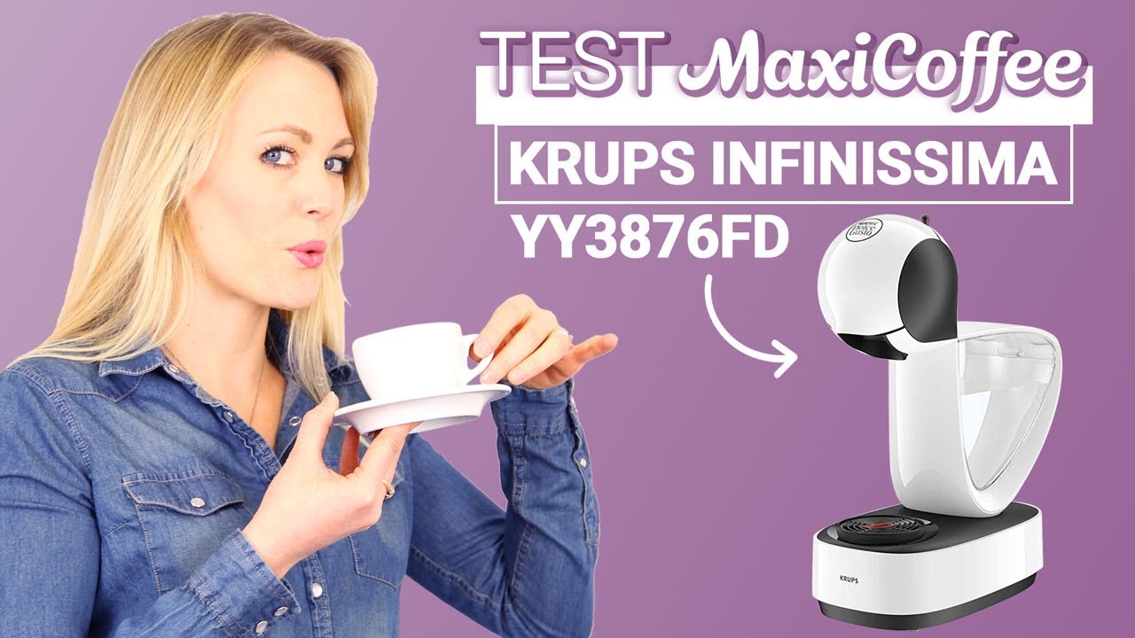 DOLCE GUSTO INFINISSIMA | Machine à capsule Krups | Le Test MaxiCoffee