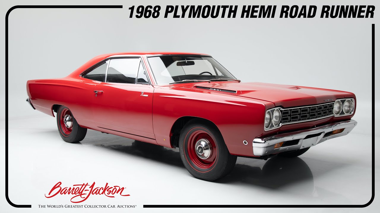 1968 Plymouth HEMI Road Runner - BARRETT-JACKSON 2023 LAS VEGAS AUCTION