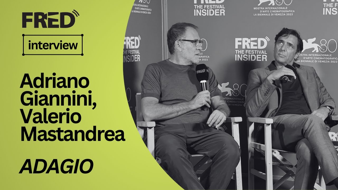 FRED's Interview: Adriano Giannini e Valerio Mastandrea #venezia80