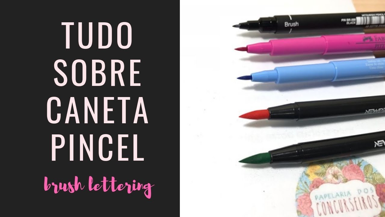 APRENDA BRUSH LETTERING DE UMA VEZ