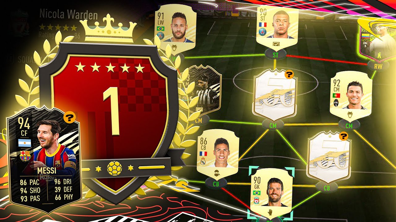 What do you get from 1st in the World Squad Battles Rewards?