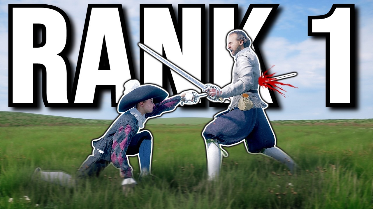 Can I Reach RANK 1 In The MOST REALISTIC Sword Fighting Game Using a RAPIER?