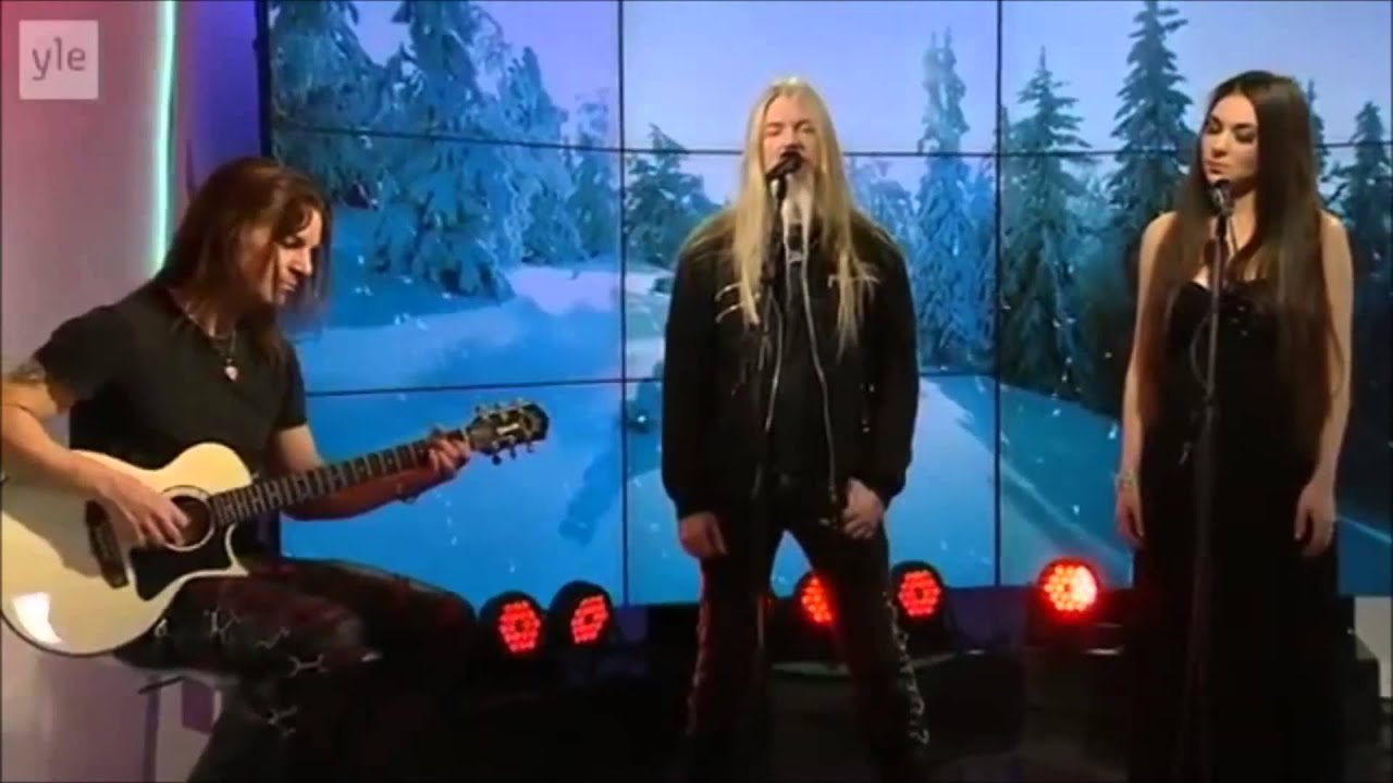 Elize Ryd & Marco Hietala- Ave Maria Cover at [YLE TV] HD in Finland