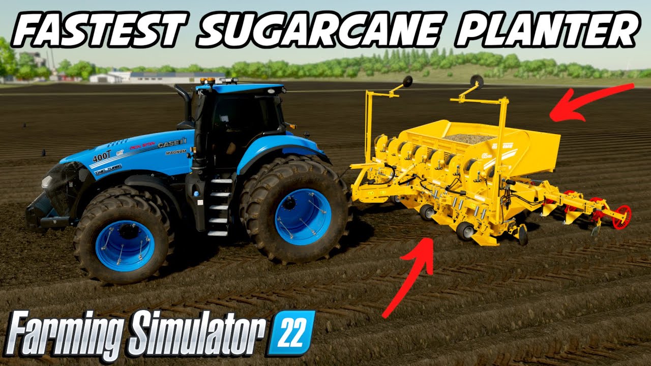 Fast Planting Sugarcane In '24 With Only 2 Mods