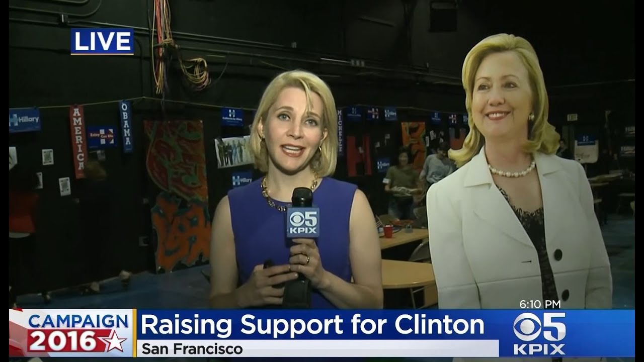 CAMPAIGN 2016: KPIX Political Analyst Melissa Caen Talks With Clinton Campaign Workers